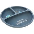 thumbnail image 6 of Pavilion Gift Company - Camp Life - 7.75" Divided Silicone Suction Plate, 6 of 8