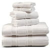 Lauren 6 Piece Towel Set, White