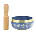thumbnail image 3 of Cuenco de Buda de cobre hecho a mano con palo de madera Cuenco de música para yoga, 3 of 7