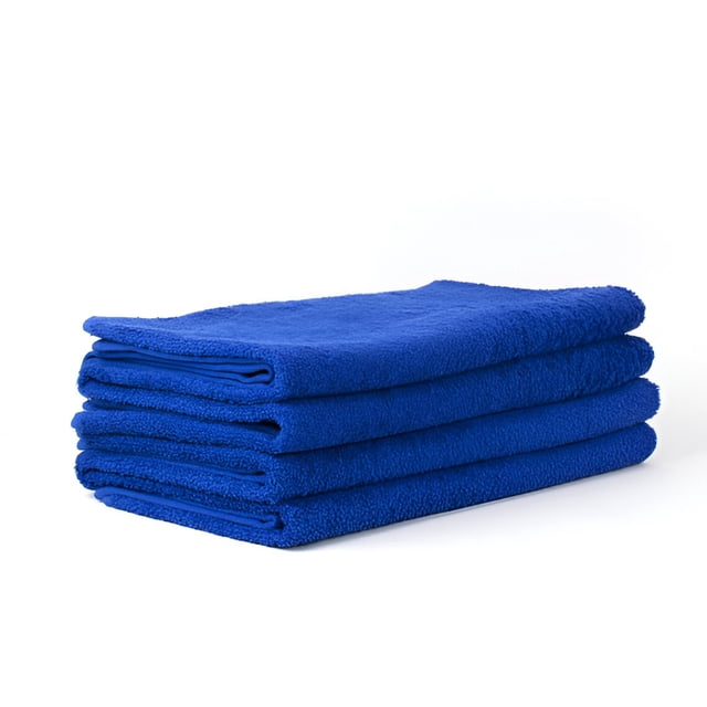 3 Toallas de Alberca Lisas Azul