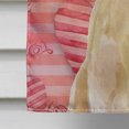 thumbnail image 4 of Carolines Treasures BB9471CHF Jaune Labrador Love Flag Toile Maison, 4 of 4