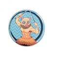 thumbnail image 1 of Demon Slayer Inosuke Hashibira Button, 1 of 1