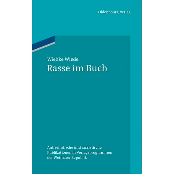 Ordnungssysteme Rasse im Buch, Book 34, (Hardcover)
