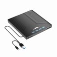 thumbnail image 1 of Colorful Light External CD DVD Burner Player USB SD TF Reader Multifunctional Optical Drive ,Plug and Play, 1 of 5
