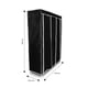 thumbnail image 4 of Closet Organizador Ropero Rack Armable Idea Nuova Negro, 4 of 5