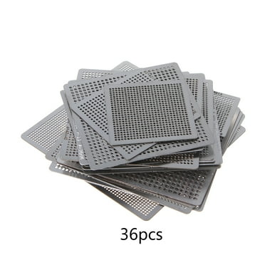 Necvior for Desktop Motherboard Chip BGA Reballing Stencil Universal Direct Heat Stencil