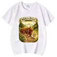 thumbnail image 3 of WOYY Walk for Peace T-Shirt for Boys Casual Graphic Tee Short Sleeve T Shirt, Sizes 3-13, 3 of 4