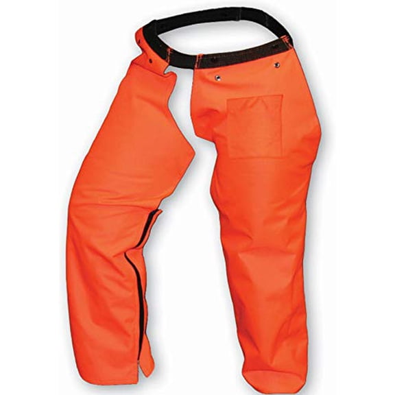 Forester Protective Trimmer Safety Chaps, Orange, Large