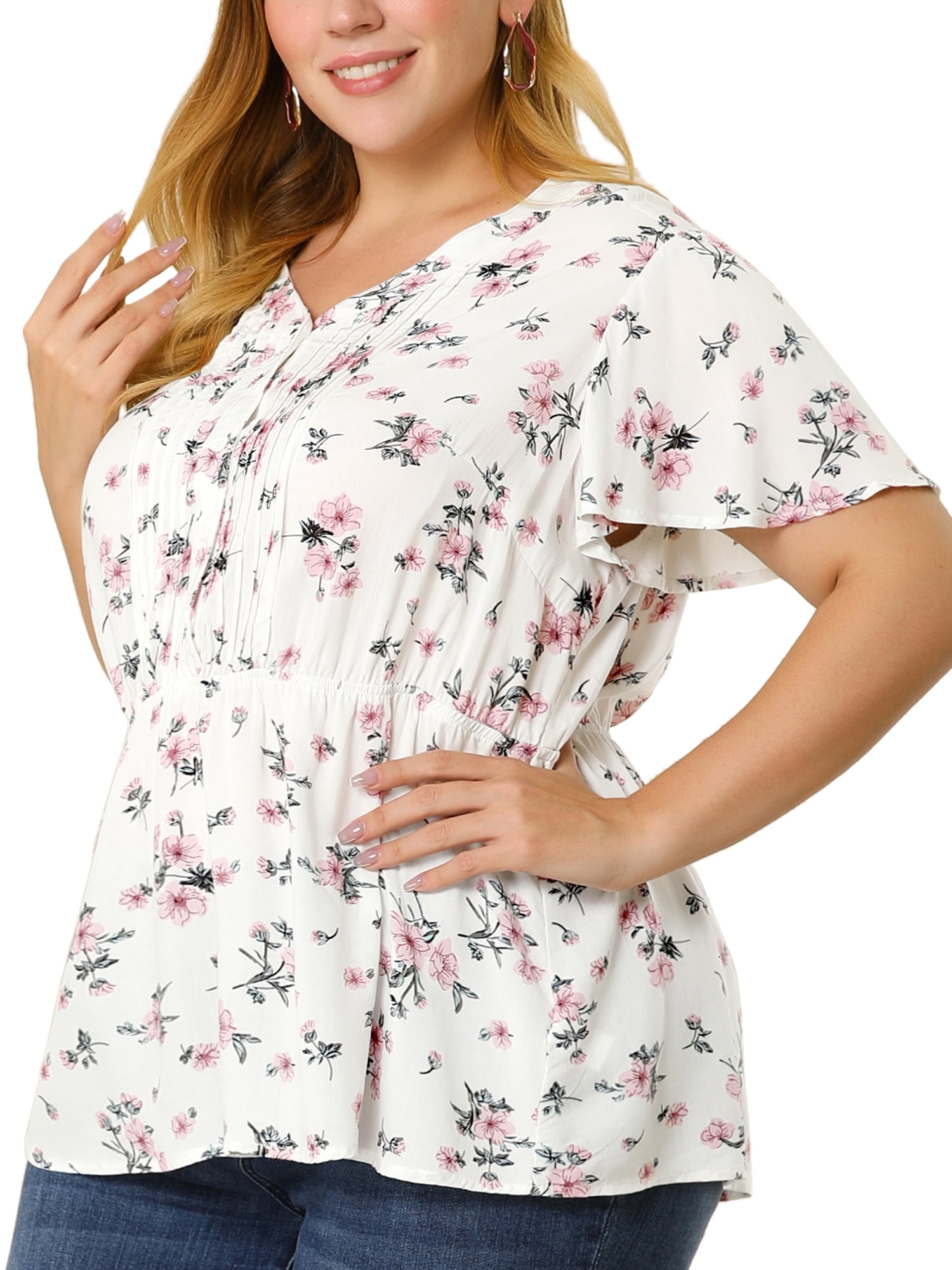peasant tops with elastic waist