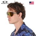 thumbnail image 6 of Oakley OO9248 Corridor Rectangle Shaped Non-Polarized Sunglasses for Men - Includes Official Eyewear Kit - Matte Carbon Frame with Prizm 24K Lens, 6 of 6