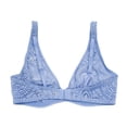 thumbnail image 3 of Bonds Women's Intimately Deep V Bra, Blue,32C - US, 3 of 4