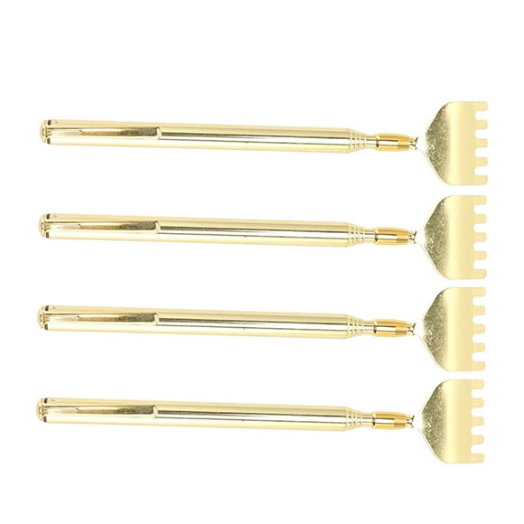 Stainless Steel Back Scratcher4PCS Extendable Back Scratcher Back Scratcher Extendable Back Scratcher Enhanced Features