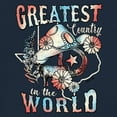 thumbnail image 3 of Greatest Country in the World Women's Tank Top Cowgirl Cowboy Girlfriend Southwest Rodeo Country Western Rancher, 3 of 7