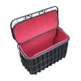 thumbnail image 4 of Colaxi Electric Scooters Rear Basket, Storage Basket, Sturdy, Practical Wire Easy to Install, with Cover Rear Cargo Rack for Riding 48.5cm With Liner, 4 of 8