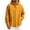 Orange, variant on Men's Hooded Button Down Lightweight Jacket Long Sleeve Raglan Sleeve Casual Loose Windshirt Outdoor Daily Shirt Coat Orange S