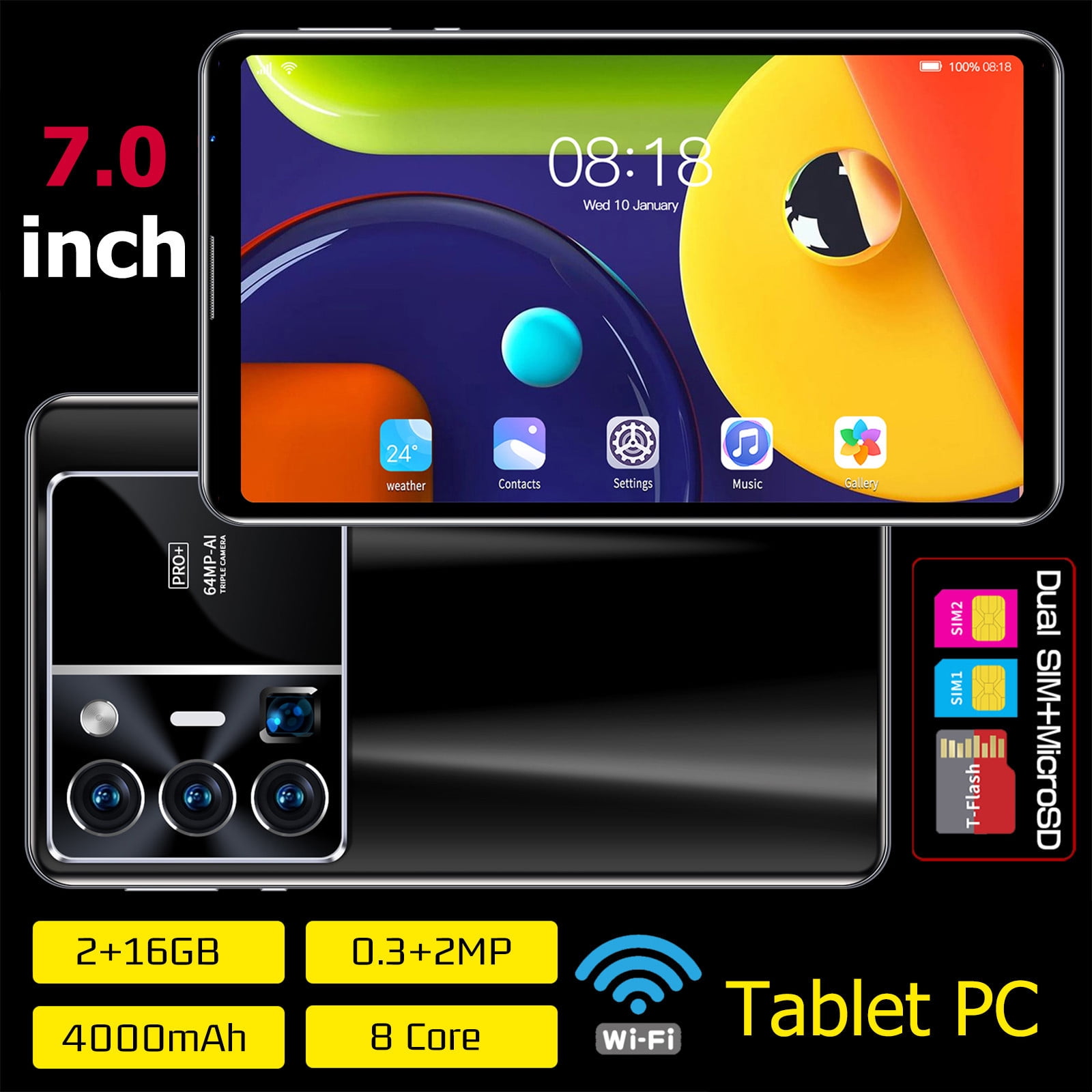Clearance Sale Tablet Laptop,Hd Tablet Wifi Bluetooth Android Voice