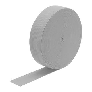 Thick White Elastic Bands for Sewing Densco Waistband 25mm 10 Meters 1 inch Wide Roll of Elastic, Dressmaking, Headbands, Trouser, Wig Band and DIY