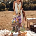 thumbnail image 2 of Easter Bunnies Rabbits Design Sleeveless Dress Woman Fashion Long Dresses Women's Summer Suit Dress 2025, 2 of 7
