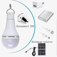 thumbnail image 3 of Waterproof Solar Led Light Bulb With Remote Control And Timer, Outdoor Light, Ideal For Garden, Hiking, 3 of 5