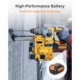 thumbnail image 7 of 6Pack Replacement for Dewalt 20v Battery 6.0Ah (Orange), 7 of 7