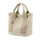 thumbnail image 5 of Bolso pequeño para mujer, bolso con bolsillos, asa superior, cierre de cremallera. Caqui, 5 of 8