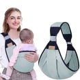 thumbnail image 2 of Mochila para bebés y niños pequeños Versátil, se lleva cruzada al frente, ideal para recién nacidos Fácil de usar, portátil, imprescindible para viajes al aire libre Diseño ergonómico Modo B, 2 of 4