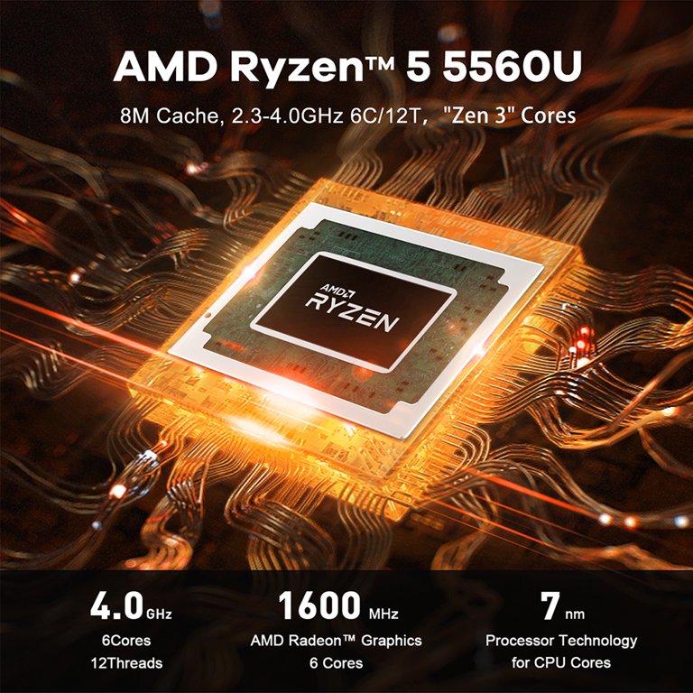 デスクトップ型PC Beelink SER5 miniPC AMD Ryzen 5 5560U Amazon.com: Beelink Mini PC, AMD Ryzen 5 5500U(6C/12T, Up to