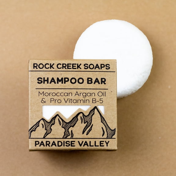 Rock Creek Soaps - Solid Shampoo Bar - Paradise Valley