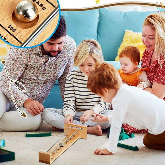 IMENGL Shoot The Moon Game With Fun Wooden Game Toy For Kids Adults Dungeon Crawler,345 X 550 Mm,30cm,Battleground Desktop is made of Wooden material, , , it is to use. Size: as picture show The r