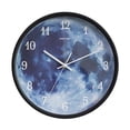 thumbnail image 2 of Luz Reloj de pared reloj luminoso a batería sa de estar Cocina Negro Zulema Reloj de pared del dormitorio, 2 of 7