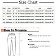 thumbnail image 2 of Diufon Cargo Pants for Women Solid Color Lounge Pants Elastic Waist Trousers with Pockets, 2 of 3