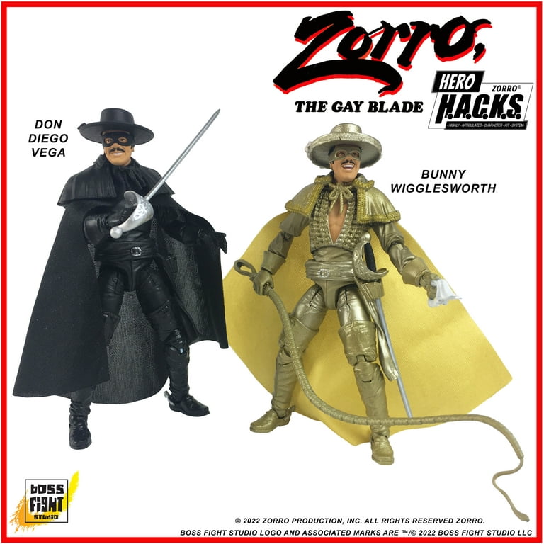 Boss Fight Studio - Hero H.A.C.K.S. Zorro Wv 2 - Gay Blade