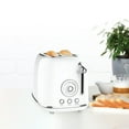 thumbnail image 2 of JS Gourmet - Extra-Large 2-Slice Retro Toaster, 6 Browning Levels, 825 Watts, White, 2 of 3