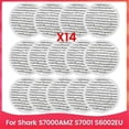 thumbnail image 1 of 14PCS Mop Cloth Kit for S7000AMZ S7001 S6002EU T2 Electric Steam Mop Cloth Accessories Replacement, 1 of 4