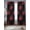 Black, variant on Pink Cherry Sheer Curtains 84 Inch Length 2 Panels Set, Farmhouse Watercolor Cherries Fruits Voile Window Treatment Rod Pocket Curtains Sheers Drapes for Bedroom/Living Room/Kitchen 52"x84"x2