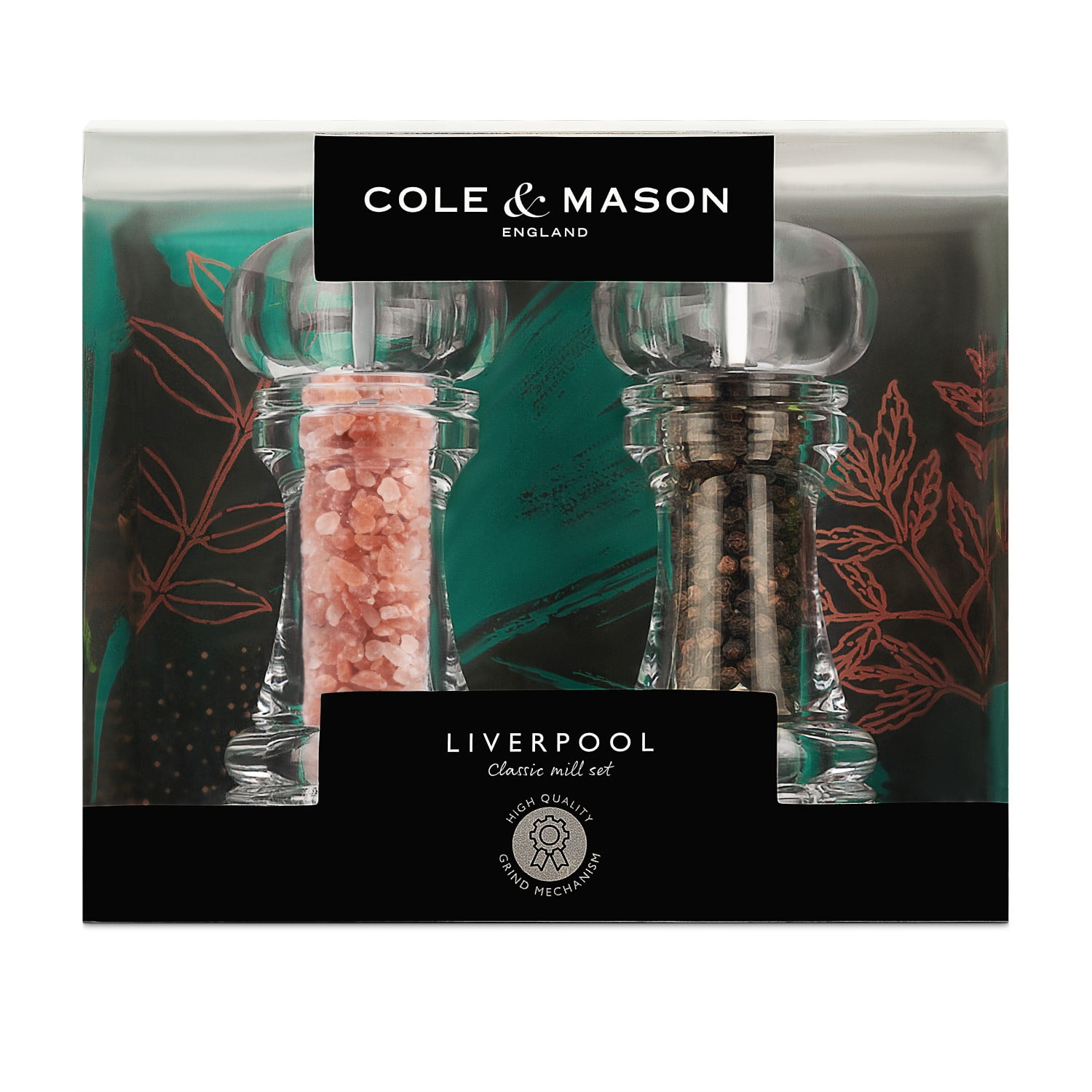 Cole & Mason Henley Mills Gift Set with free Acrylic Tray