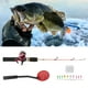 thumbnail image 5 of Combo de carrete de caña de pescar en hielo ANGGREK 56 cm fibra de carbono ABS metal acero con alto contenido de carbono, 5 of 8