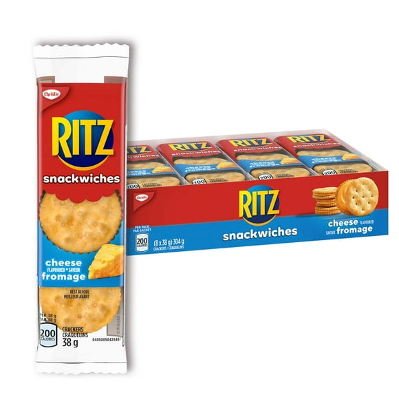 Craquelins Ritz Snackwich, Saveur De Fromage, 8 X 38 g 304 g