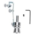 thumbnail image 1 of Silver Aluminum Alloy Turbo Sound Tail Throat Exhaust Whistle TC M, 1 of 4