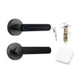 thumbnail image 1 of Door Lock, Tuya Biometric Fingerprint Smart Door Lock Password Electronic Digital Lock Keyless Entry Door Knobs Lock For Bedroom Home ,Easy to Install, 1 of 7