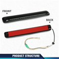 thumbnail image 2 of Tercera luz de freno LED PIT66 compatible con Chevy Blazer S10, 2 of 8