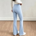 thumbnail image 3 of LIaqionyy Girl's Leggings Flare Pants High Waisted Yoga Bootcut Pant Kids Full Length Bell Bottoms Legging, 3 of 8