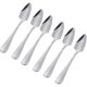 thumbnail image 1 of Set of 6 Grapefruit Spoons Half Toothed Stainless Steel - Vintage - Gift for Kitchen, 1 of 5