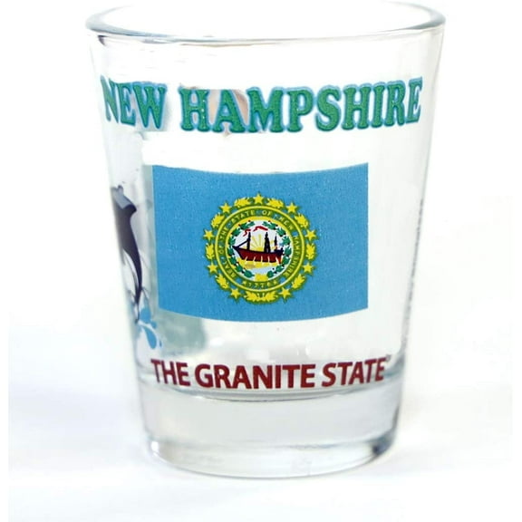 New Hampshire The Granite State All-American Collection Shot Glass