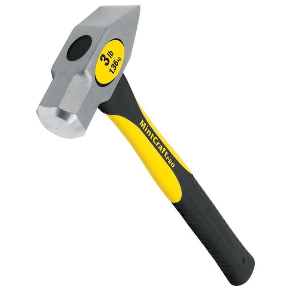 Vulcan Cross Pein Hammer, 3 lb, Fiberglass