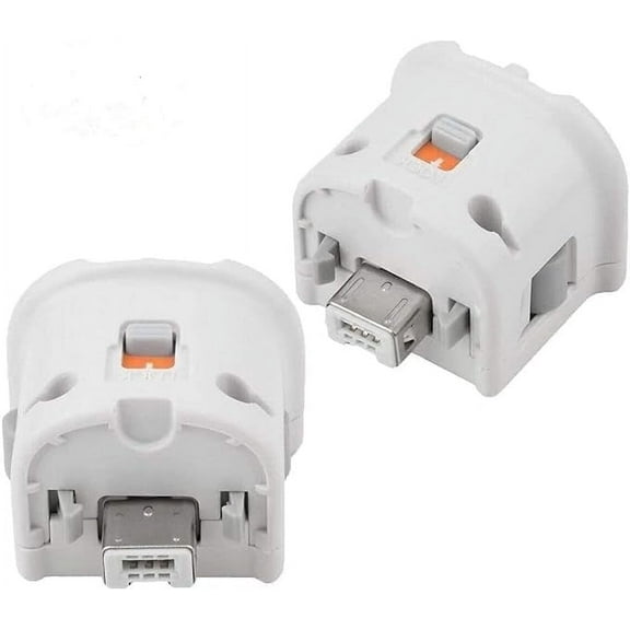 Wii Motion Plus Adapter for Original Wii Remote (2-Pack) (White)