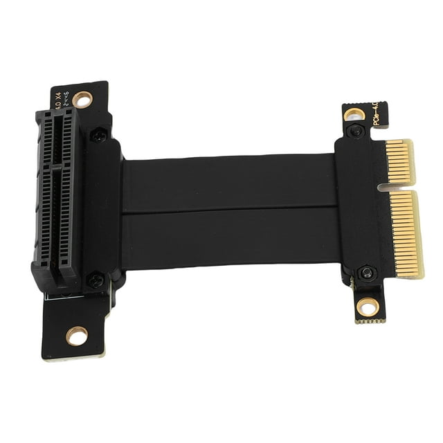 Cable de extensión de la Tarjeta Gráfica, Ahorro de Espacio Flexible A Alta Velocidad PCIe 4.0 X4 Cable Elevador para M.2