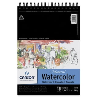 Art Essentials Black Artist Watercolour Paper - Fine Grain 320 GSM