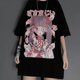 thumbnail image 5 of Camisetas góticas de Anime para mujer, camiseta de manga corta Harajuku Punk Grunge, blusas de moda, ropa de calle, camisetas gráficas, 5 of 5