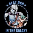 thumbnail image 2 of Men's Star Wars: The Mandalorian Best Dad in the Galaxy Graphic T-Shirt, 2 of 5